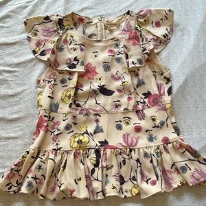 Rebecca Taylor floral top 2
